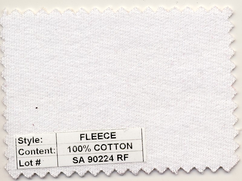 Fleece 100% Cotton